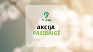 anemija akcija pasibaigė