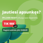 Kepenų atstatymo intraveninė terapija Liver Reset